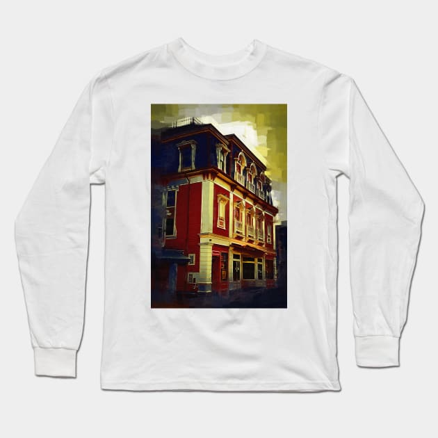 New England Urban Long Sleeve T-Shirt by KirtTisdale